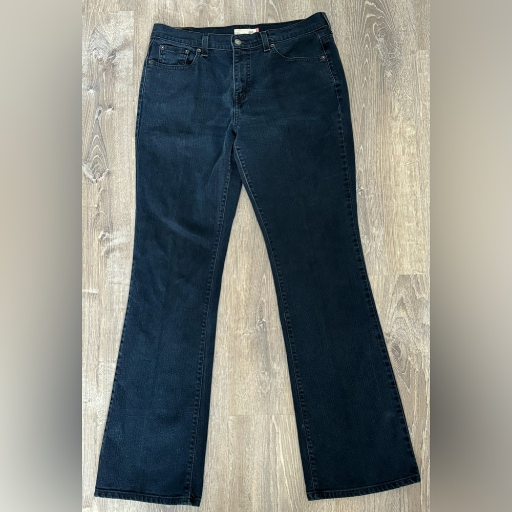 Levi's 515 Women Sz 12L Bootcut Denim blue jeans